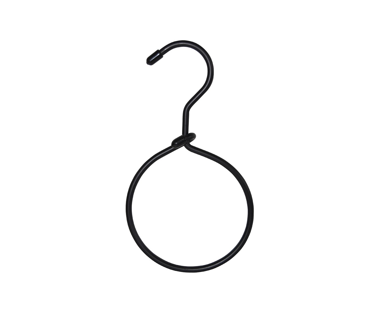 grucce alluminio nero gancio ALN405