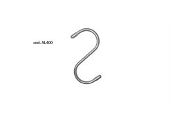 gancio S alluminio AL400