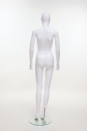 manichino donna plastica bianco SFH6 MW retro