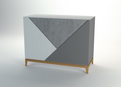 banco cassa trick top vetro frassino silicio graffite