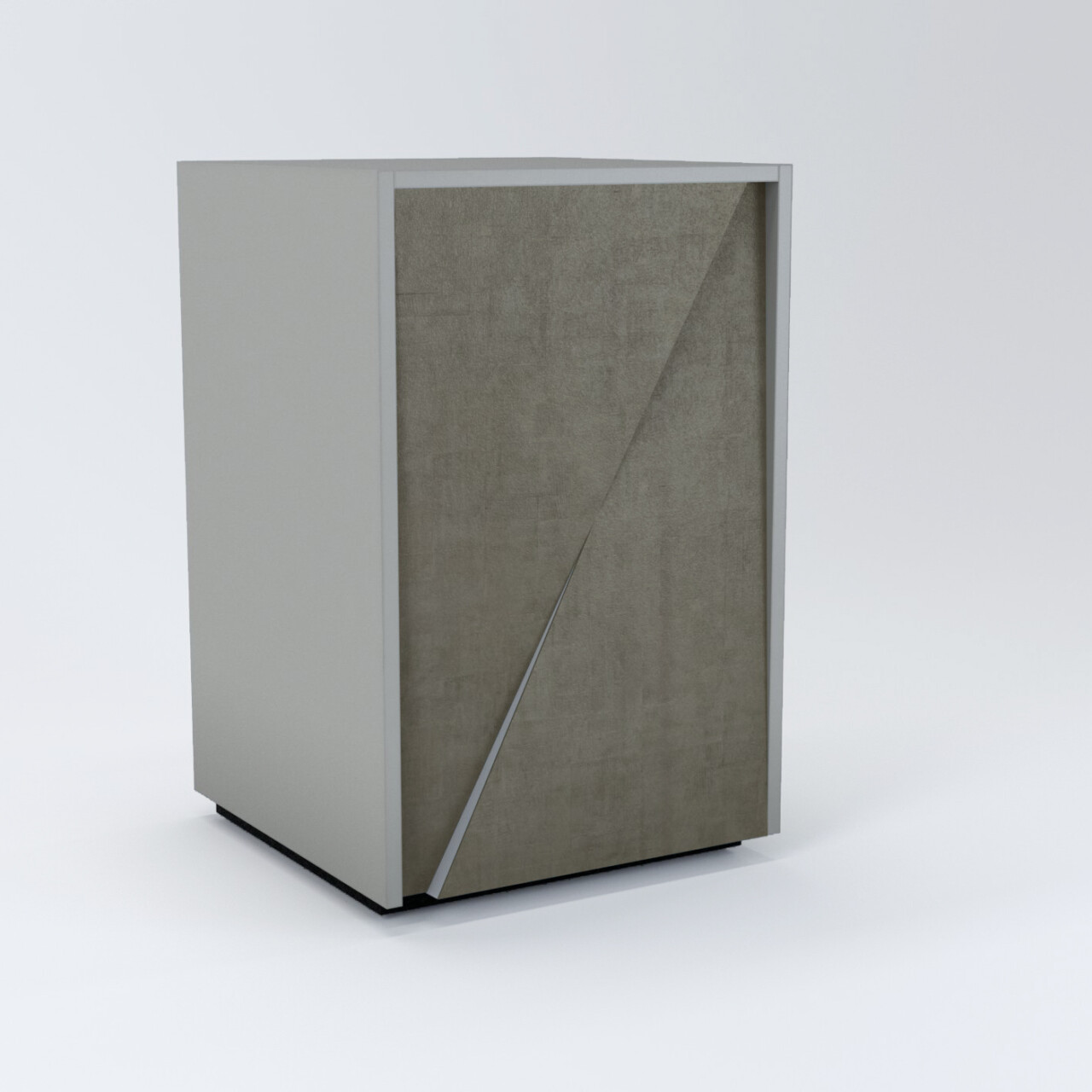 banco cassa pronta consegna titan grigio fronte 01