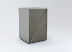 banco cassa pronta consegna titan grigio fronte 01