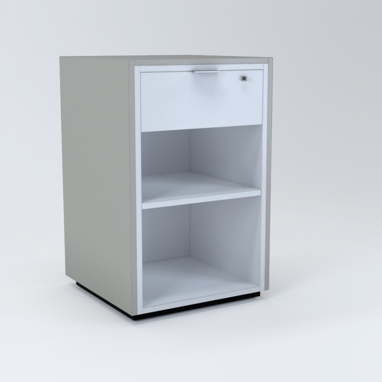 banco cassa pronta consegna titan grigio retro 01