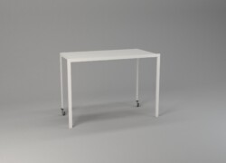 tavolo servizio centro stanza bianco ruote dynamic 02