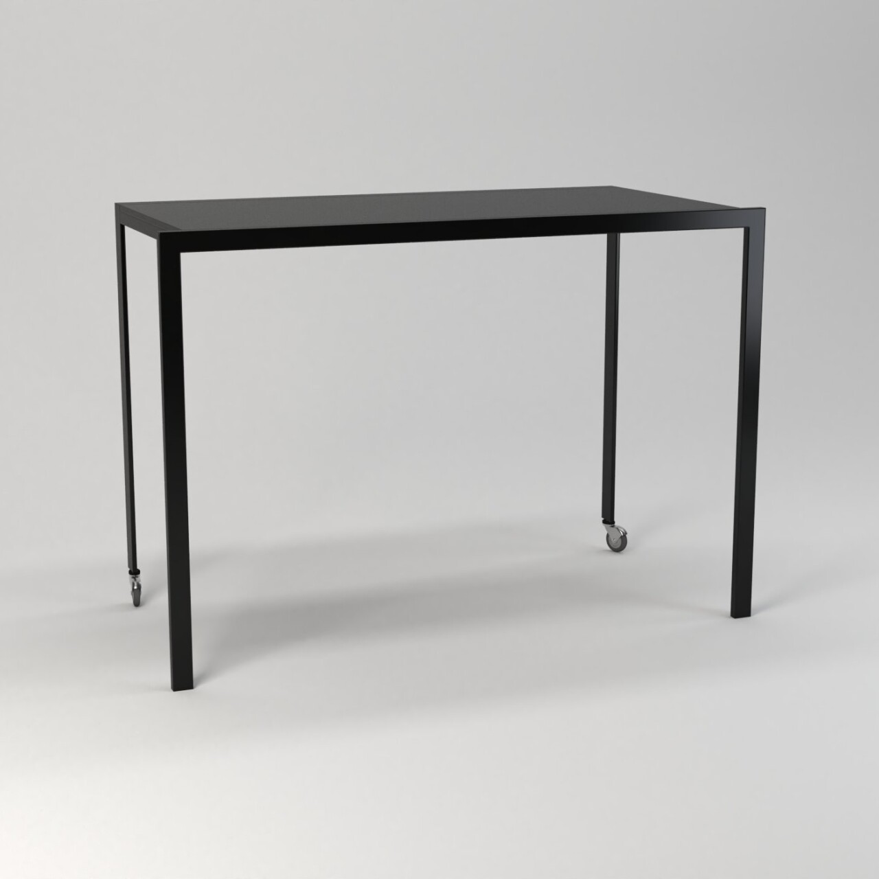 tavolo servizio centro stanza nero ruote dynamic 01