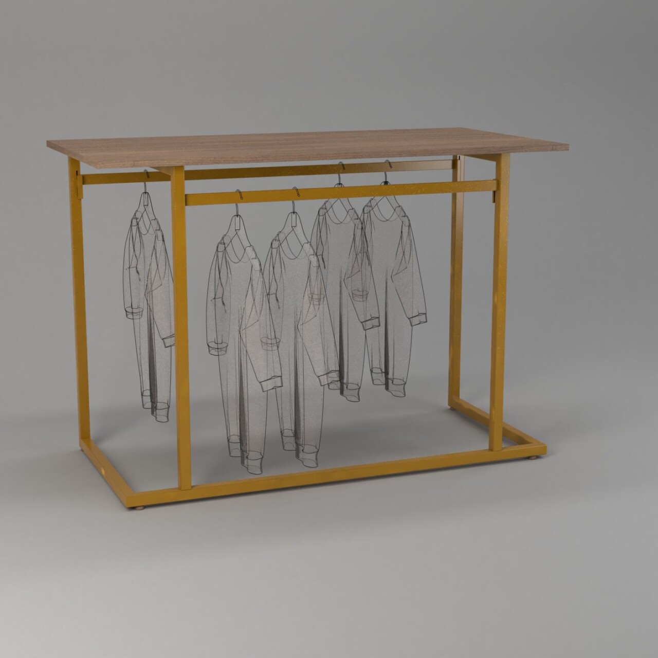 tavolo servizio centro stanza oro legno 02