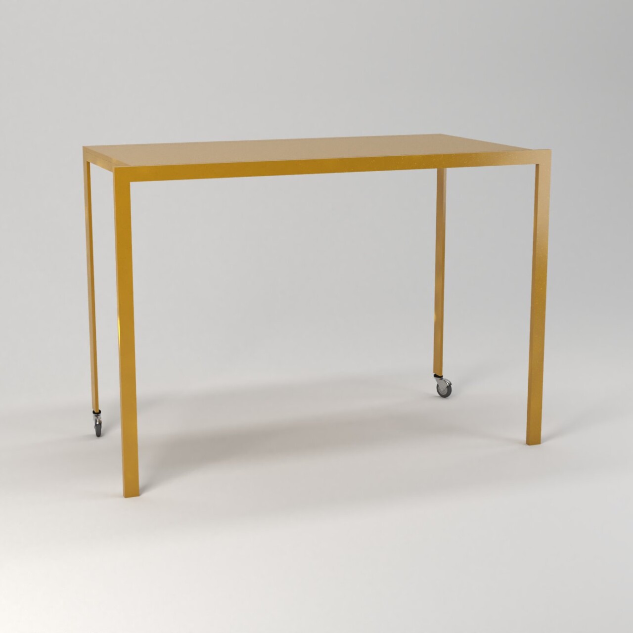 tavolo servizio centro stanza oro ruote dynamic 01