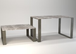 tavolo servizio negozio espositivo iron doppio 02