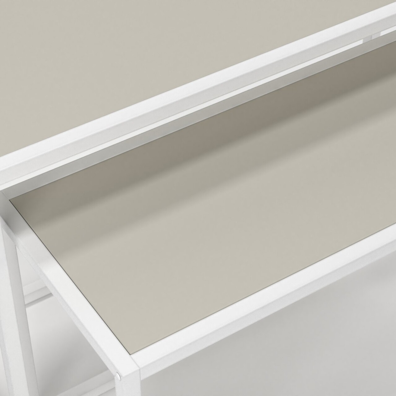 espositori tavolo espositore per negozi abbigliamento serie rainbow bianco castoro emozionale