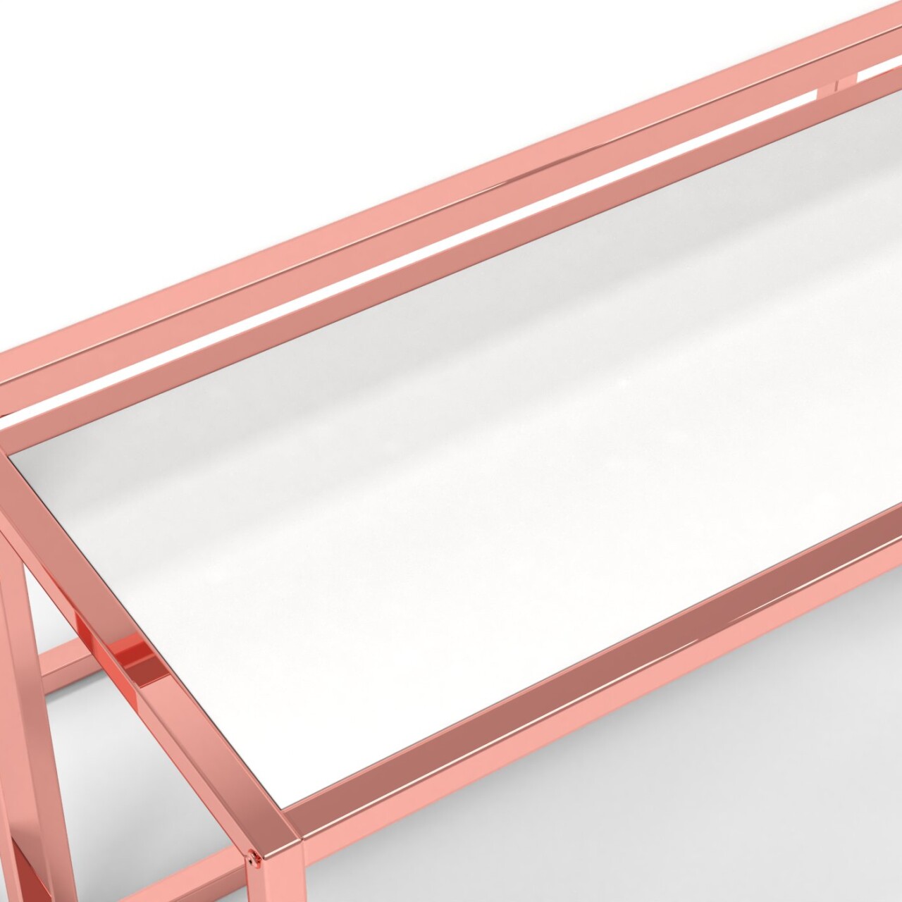 espositori tavolo espositore per negozi abbigliamento serie rainbow oro rosa bianco emozionale