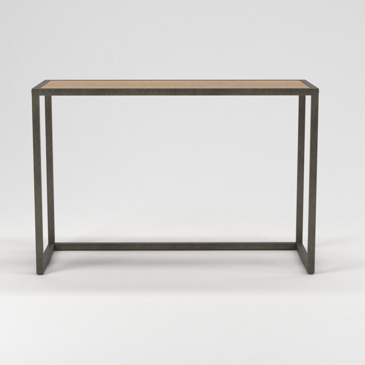 tavolo espositore per negozi abbigliamento serie rainbow grezzo legno 001