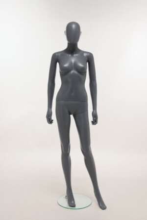 manichino donna plastica antracite SFH1 MG