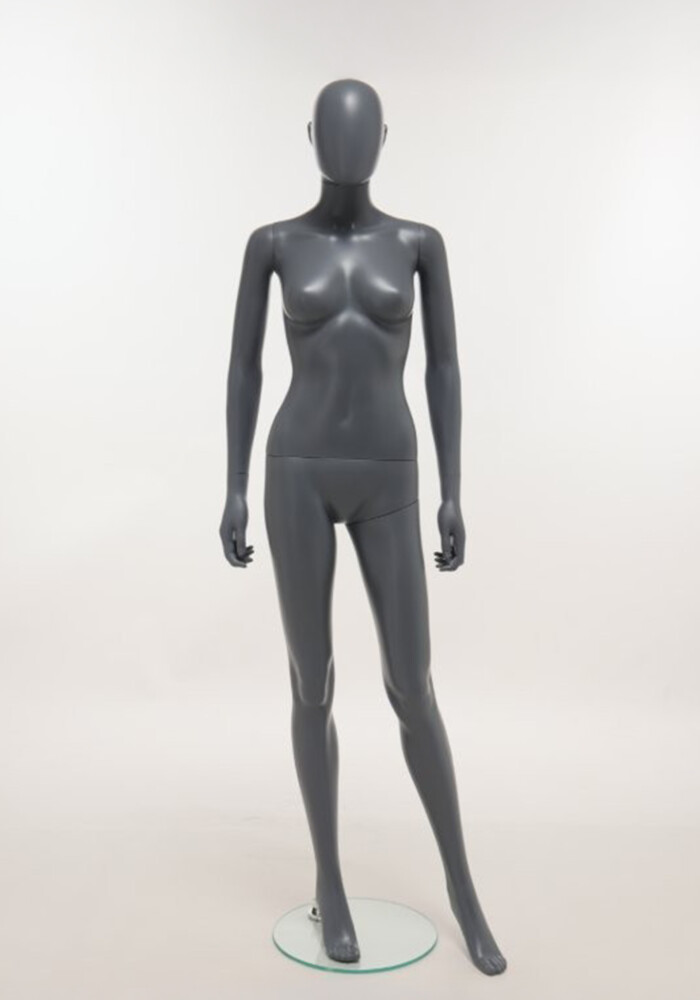 manichino donna plastica antracite SFH1 MG