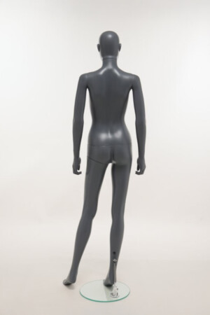 manichino donna plastica antracite SFH1 MG retro