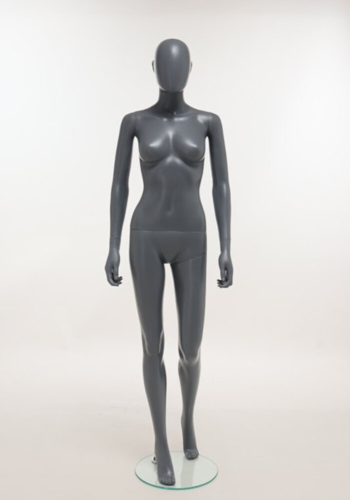manichino donna plastica antracite SFH2 MG fronte