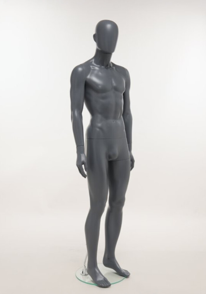manichino uomo antracite SMH1 MG laterale