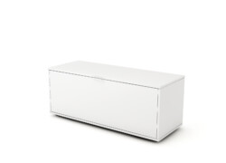 cassettiera 1cassetto bianco opaco CA1 120