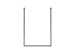stender a soffitto rainbow nero bianco RBW1S C 02