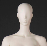 finitura manichino donna stilizzato Circle plastica F01