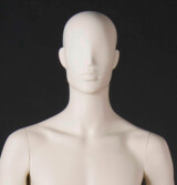 finitura manichino uomo stilizzato Circle plastica M01