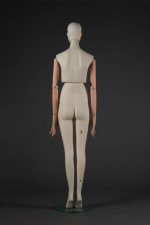 manichino donna stilizzato Atelier braccia legno retro