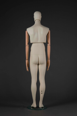 manichino uomo stilizzato Atelier braccia legno retro