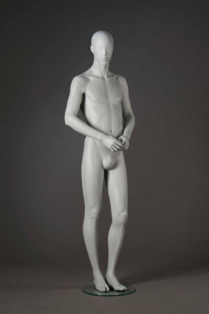 manichino uomo stilizzato grigio perla chiaro 02
