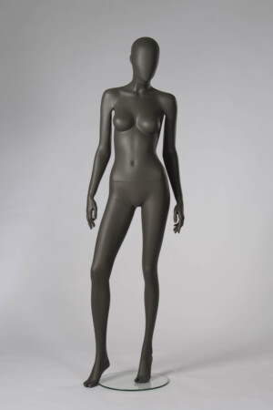 manichino stilizzato donna Moon grigio F12