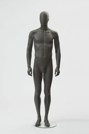 manichino stilizzato uomo Moon grigio M5