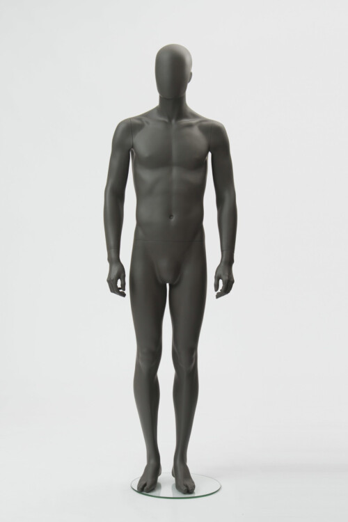 manichino stilizzato uomo Moon grigio M5