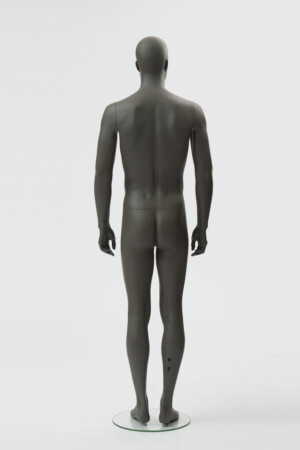 manichino stilizzato uomo Moon grigio M5 retro