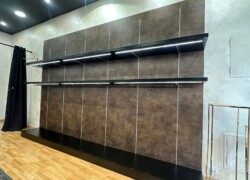 arredo usato bronzo con led ripiani luminosi mobiletti 03