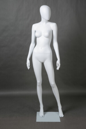 manichino donna stilizzato venom bianco opaco A11MW