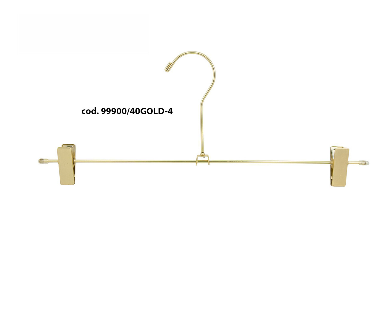 gruccia alluminio oro pinze 99900 40gold