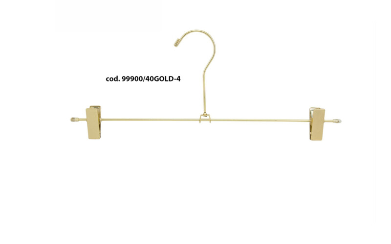 gruccia alluminio oro pinze 99900 40gold