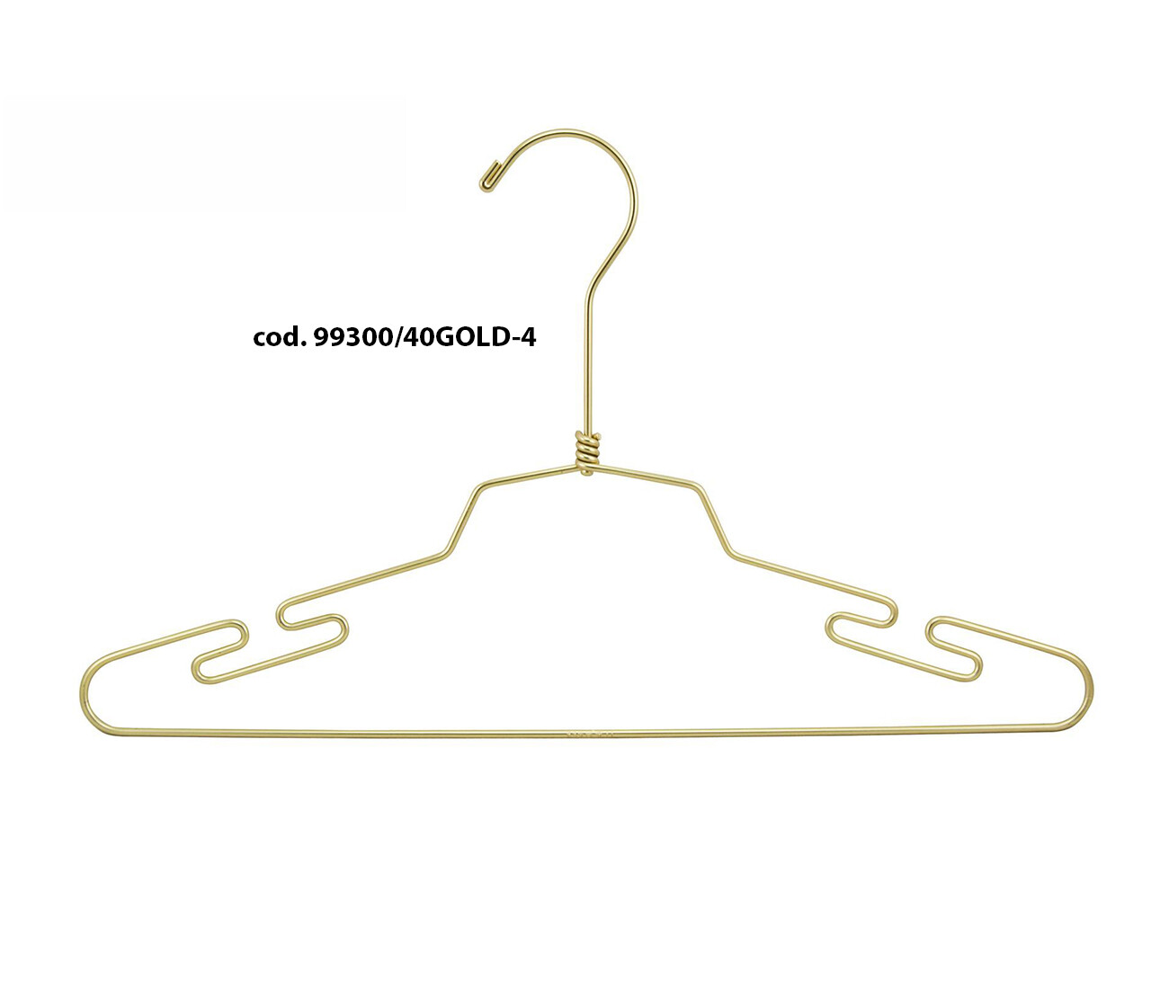 gruccia metallo oro capospalla 40cm 99300GOLD