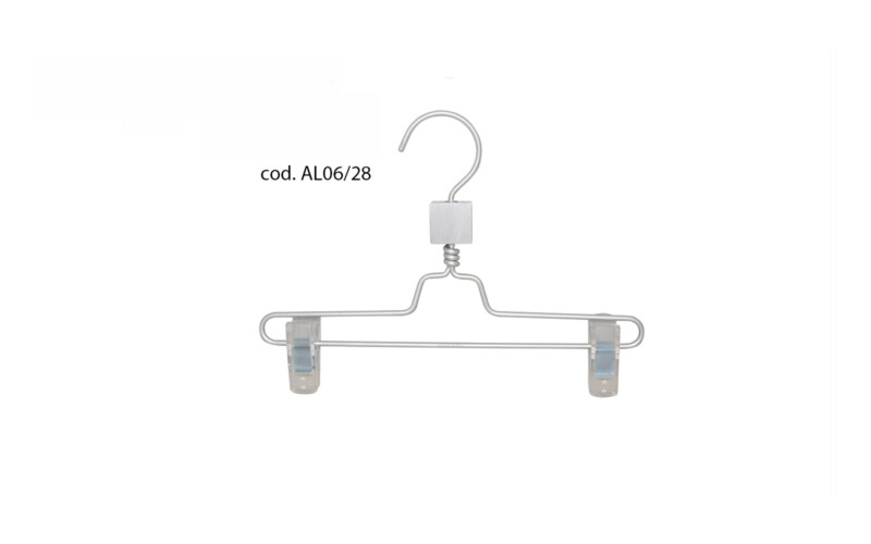 gruccia pinza plastica bambino donna 28cm AL06 28
