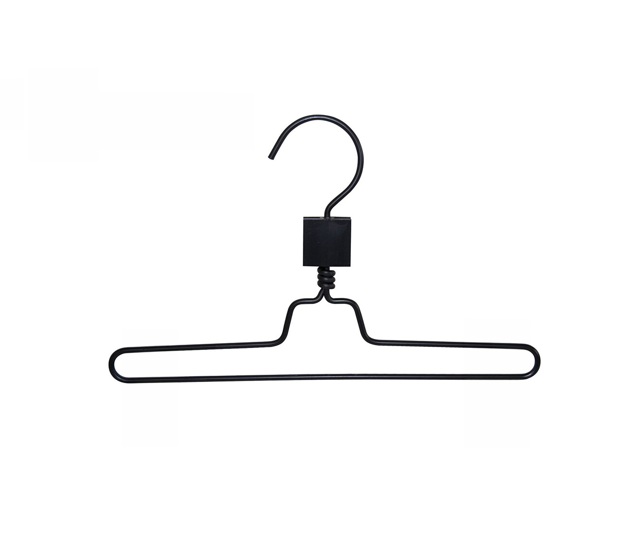 gruccia porta pantalone alluminio nero 28cm