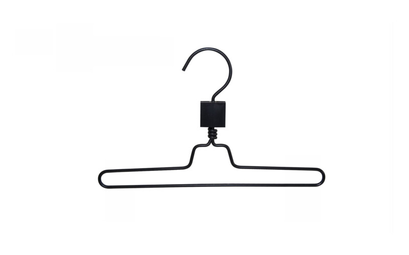 gruccia porta pantalone alluminio nero 28cm